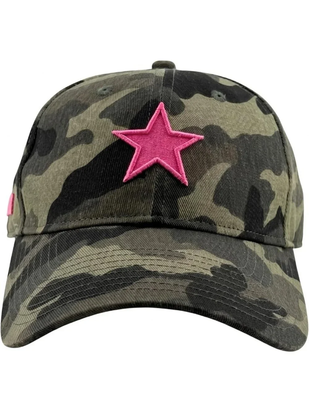 Cute Embroidered Star Women's Baseball Cap - Adjustable Aesthetic Hat for Women